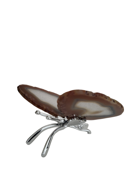 Agaat vlinder zilver