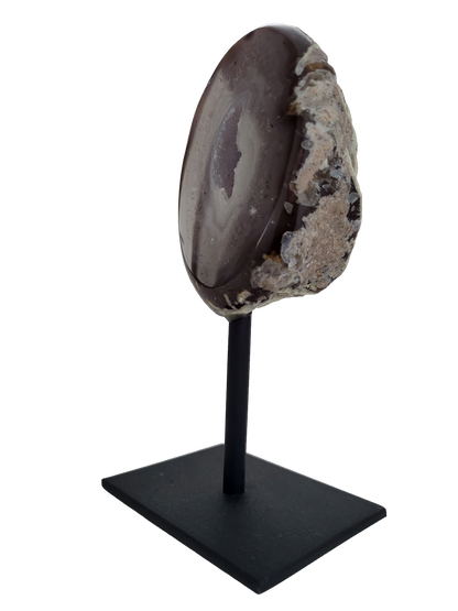 Agaatgeode op standaard