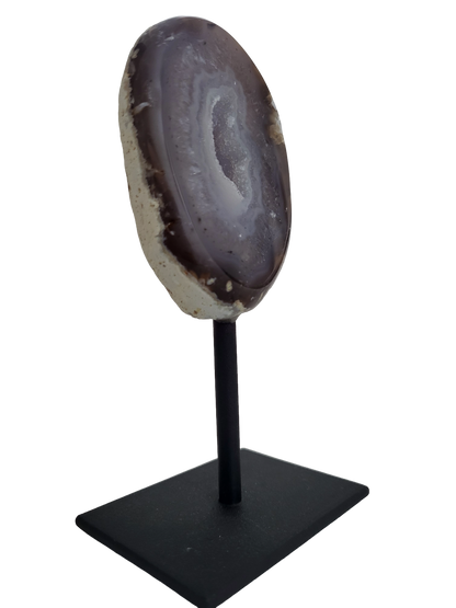 Agaatgeode op standaard