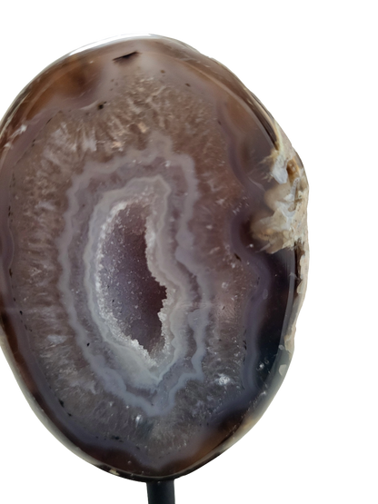 Agaatgeode op standaard