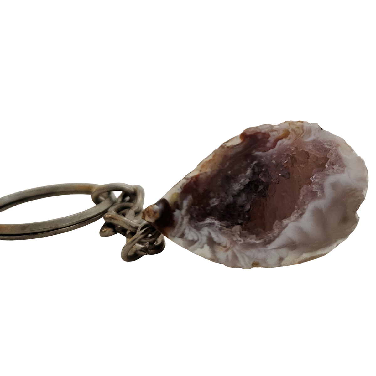 Geode sleutelhanger