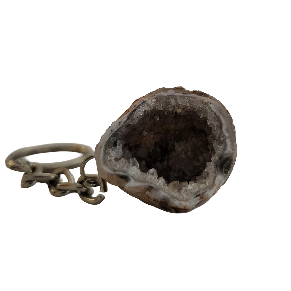 Geode sleutelhanger