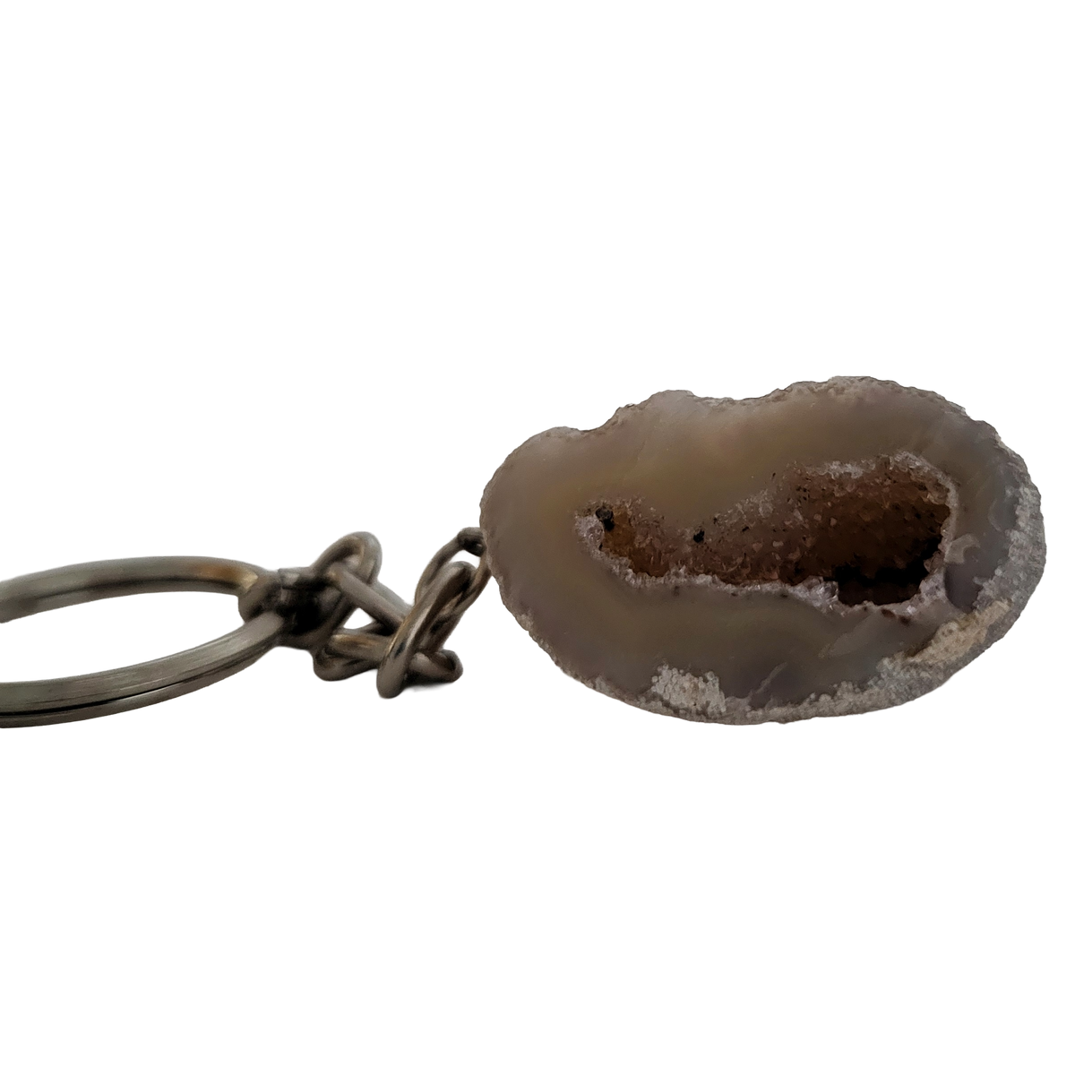 Geode sleutelhanger